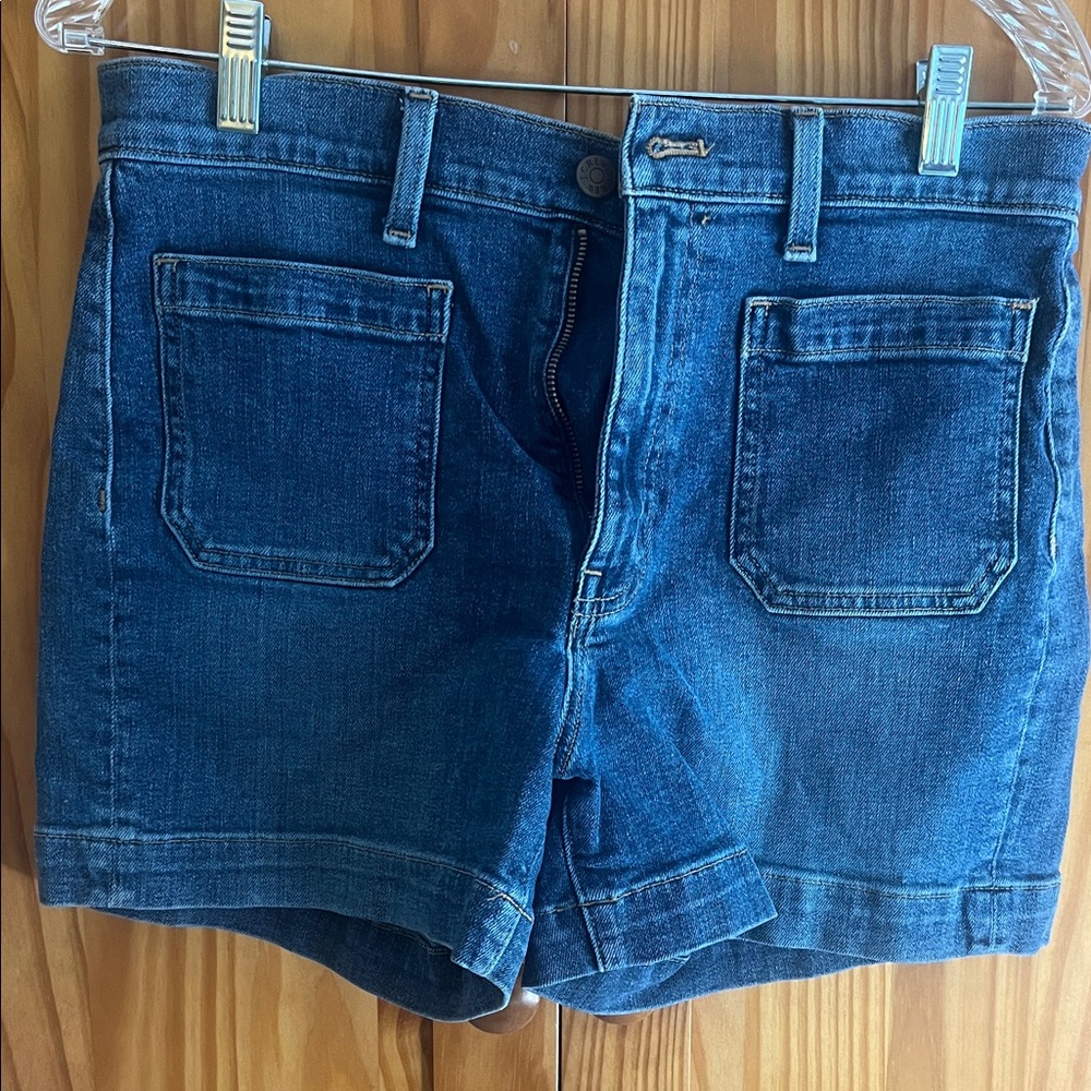 J. Crew Dark Blue Denim Jean Shorts
